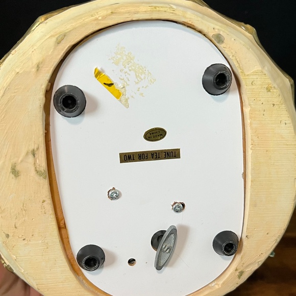 Animated Mouse Teapot Music Box "Tea For Two" - Picture 10 of 14